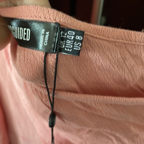 NWT Missguided One Shoulder Swim Cover Up - Picture 6 of 6